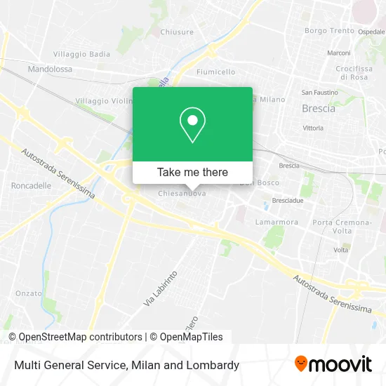 Multi General Service map