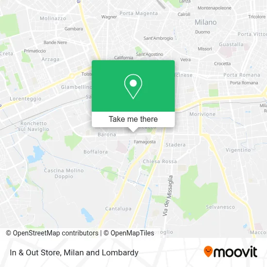 In & Out Store map