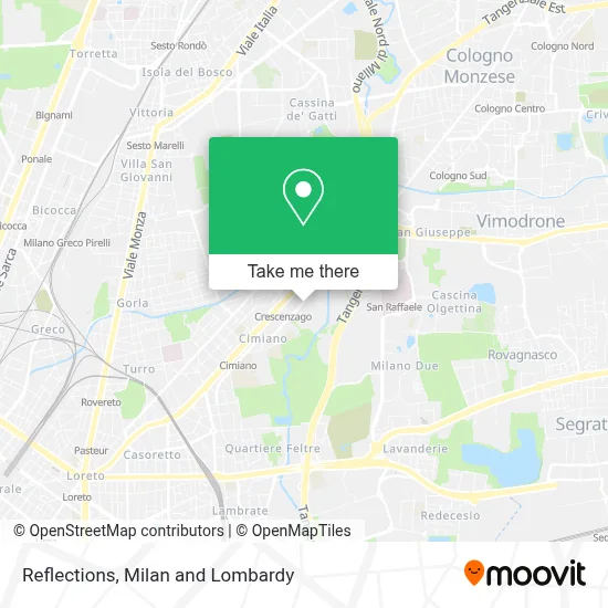 Reflections map