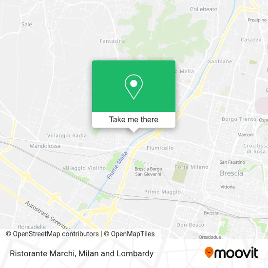 Ristorante Marchi map