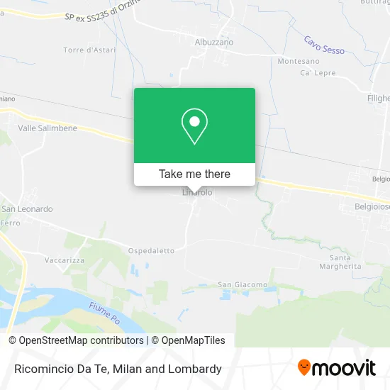 Ricomincio Da Te map