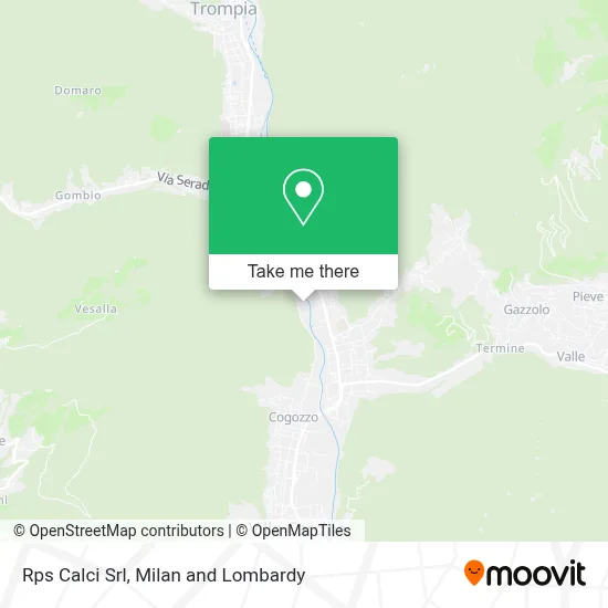 Rps Calci Srl map