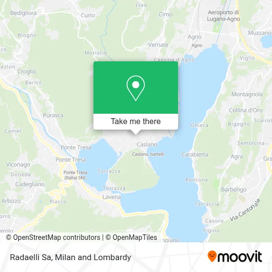 Radaelli Sa map