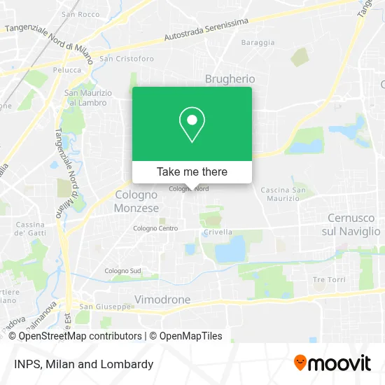 INPS map