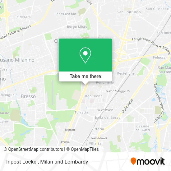 Inpost Locker map