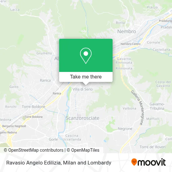 Ravasio Angelo Edilizia map