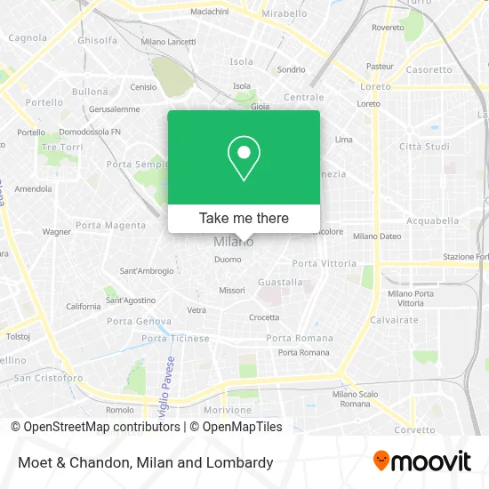Moet & Chandon map