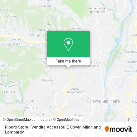 Riparo Store - Vendita Accessori E Cover map