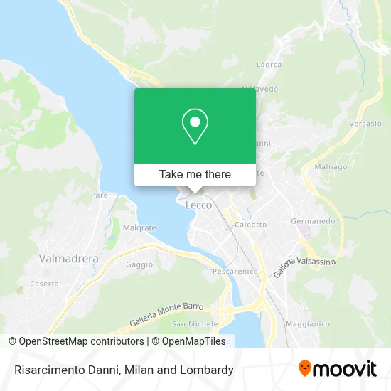Risarcimento Danni map