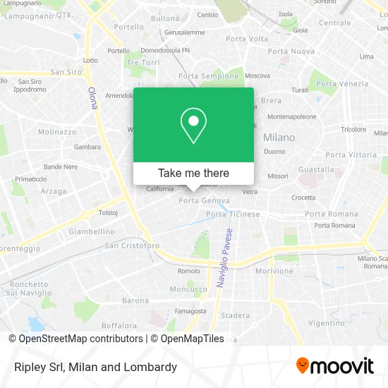 Ripley Srl map