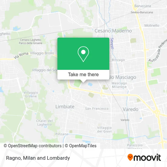 Ragno map
