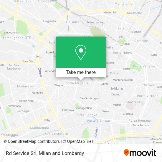 Rd Service Srl map