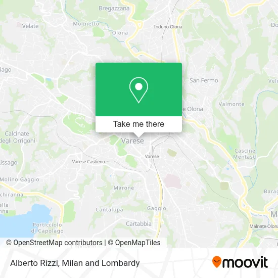 Alberto Rizzi map