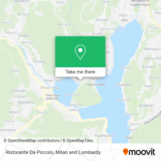 Ristorante Da Piccolo map