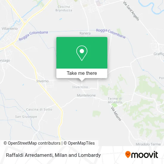 Raffaldi Arredamenti map