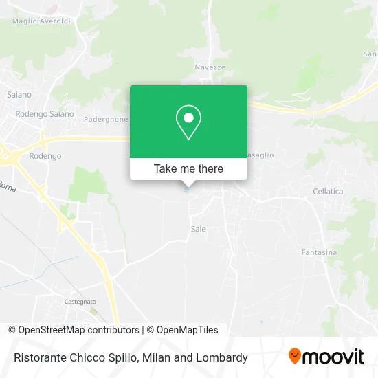 Ristorante Chicco Spillo map