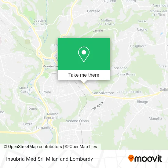 Mappa Insubria Med Srl
