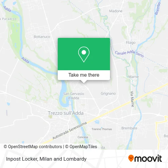 Inpost Locker map