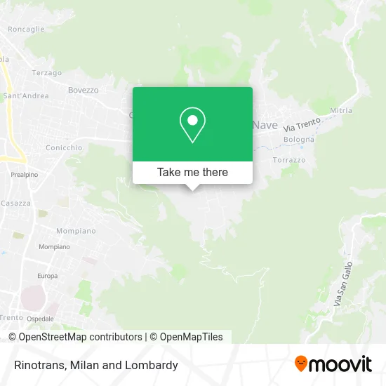 Rinotrans map