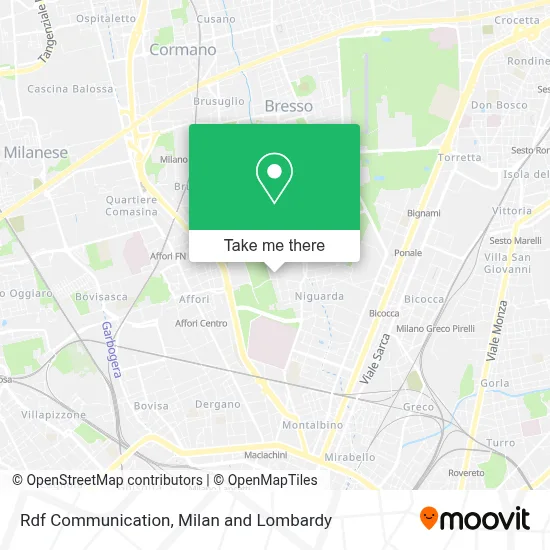 Rdf Communication map