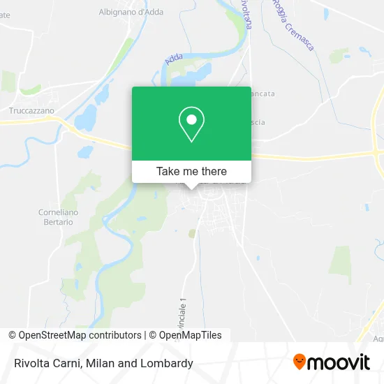 Rivolta Carni map