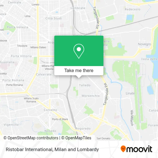 Ristobar International map