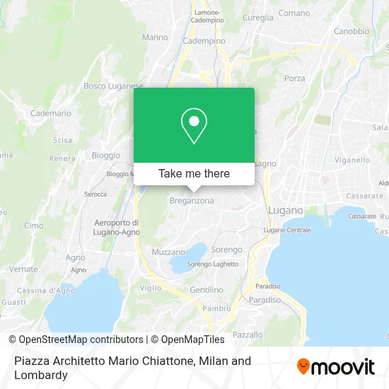 Piazza Architetto Mario Chiattone map
