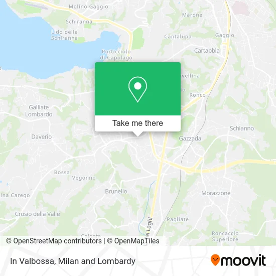 In Valbossa map