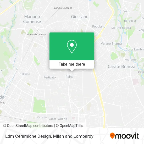 Ldm Ceramiche Design map