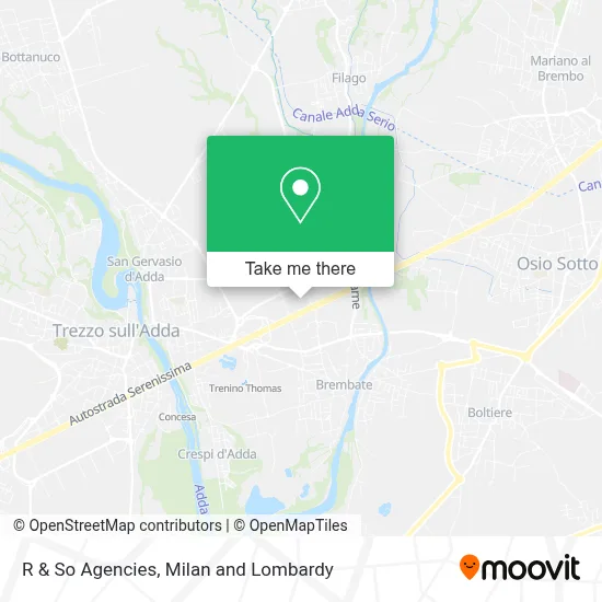R & So Agencies map