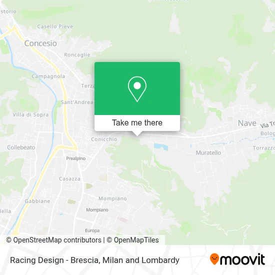 Racing Design - Brescia map