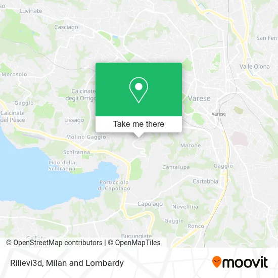 Rilievi3d map