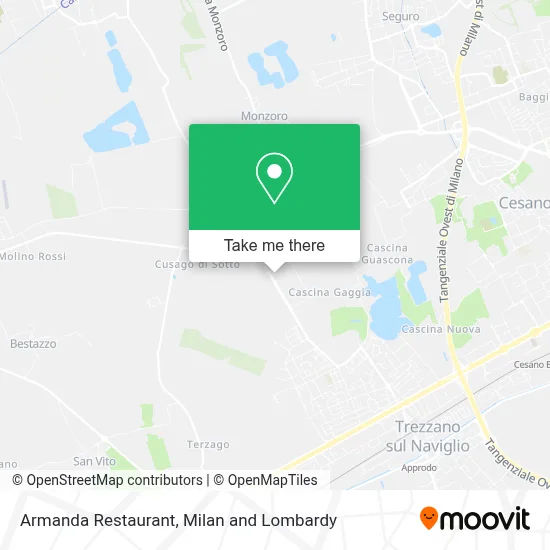 Armanda Restaurant map
