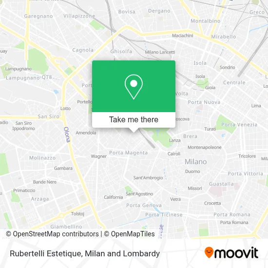 Rubertelli Estetique map