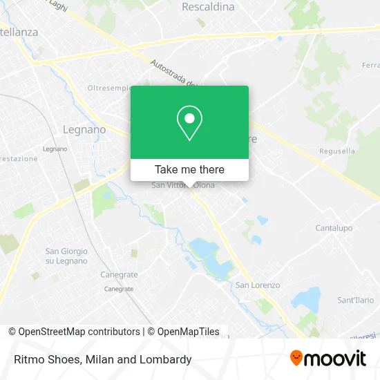 Ritmo Shoes map