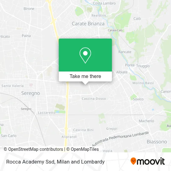 Rocca Academy Ssd map