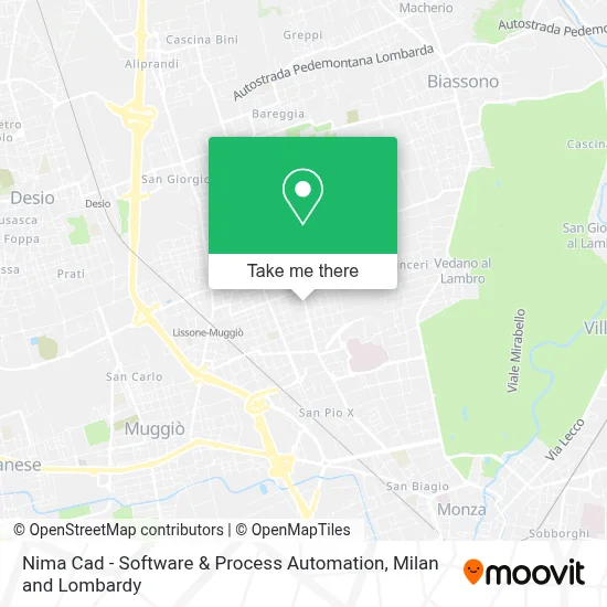 Nima Cad - Software & Process Automation map