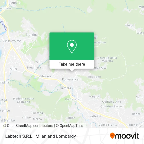 Labtech S.R.L. map