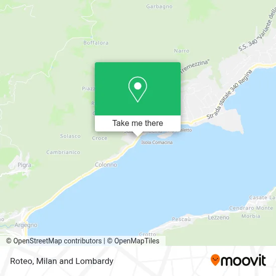 Roteo map