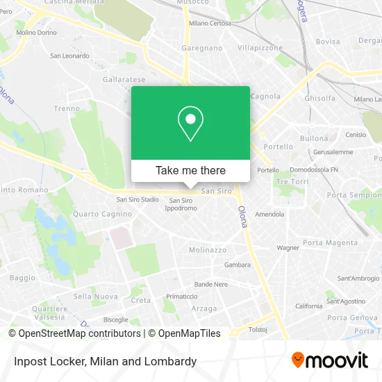 Inpost Locker map