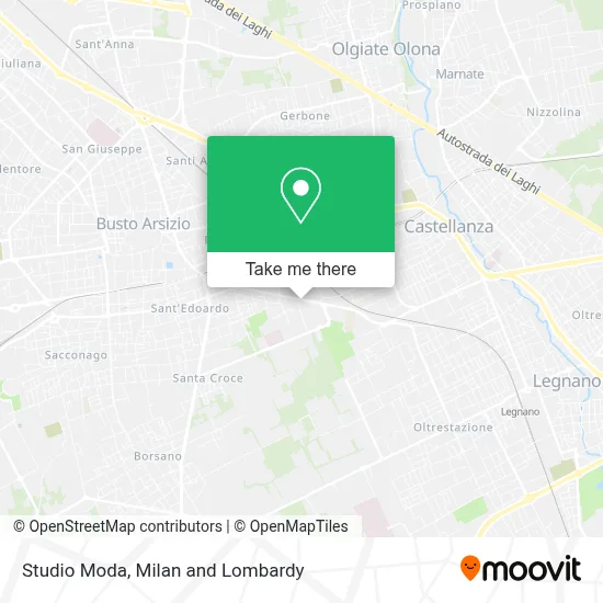 Studio Moda map
