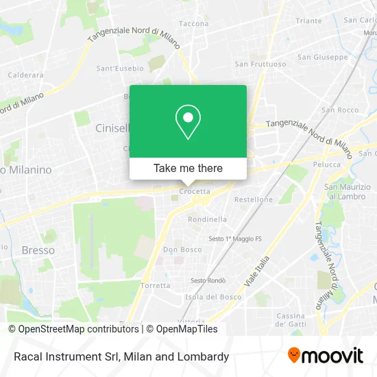 Racal Instrument Srl map