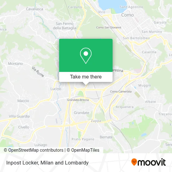Inpost Locker map