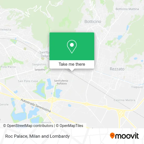 Roc Palace map