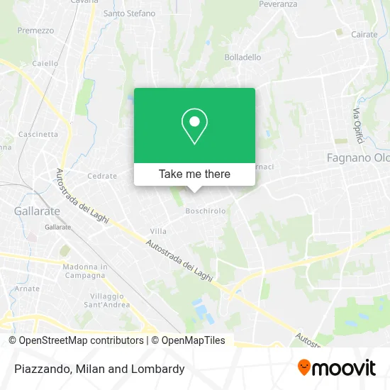 Piazzando map