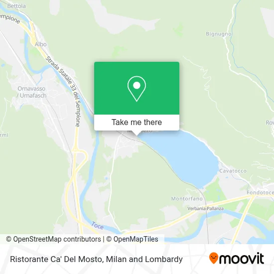 Ristorante Ca' Del Mosto map