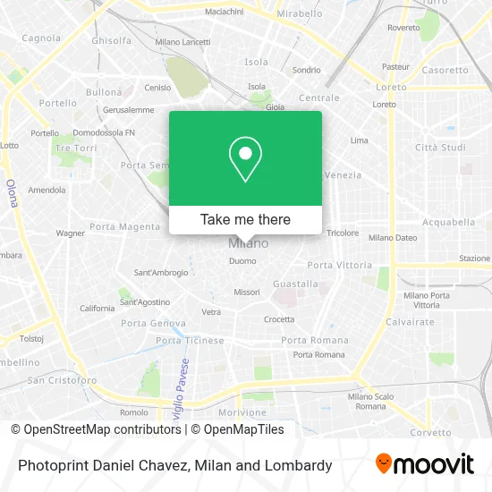 Photoprint Daniel Chavez map
