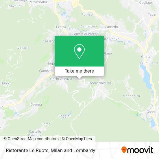Ristorante Le Ruote map