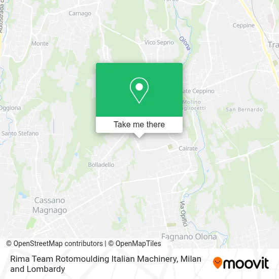 Rima Team Rotomoulding Italian Machinery map