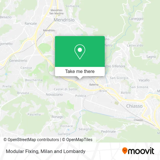 Modular Fixing map